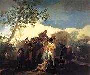 Francisco Goya Blind Guitarist china oil painting reproduction